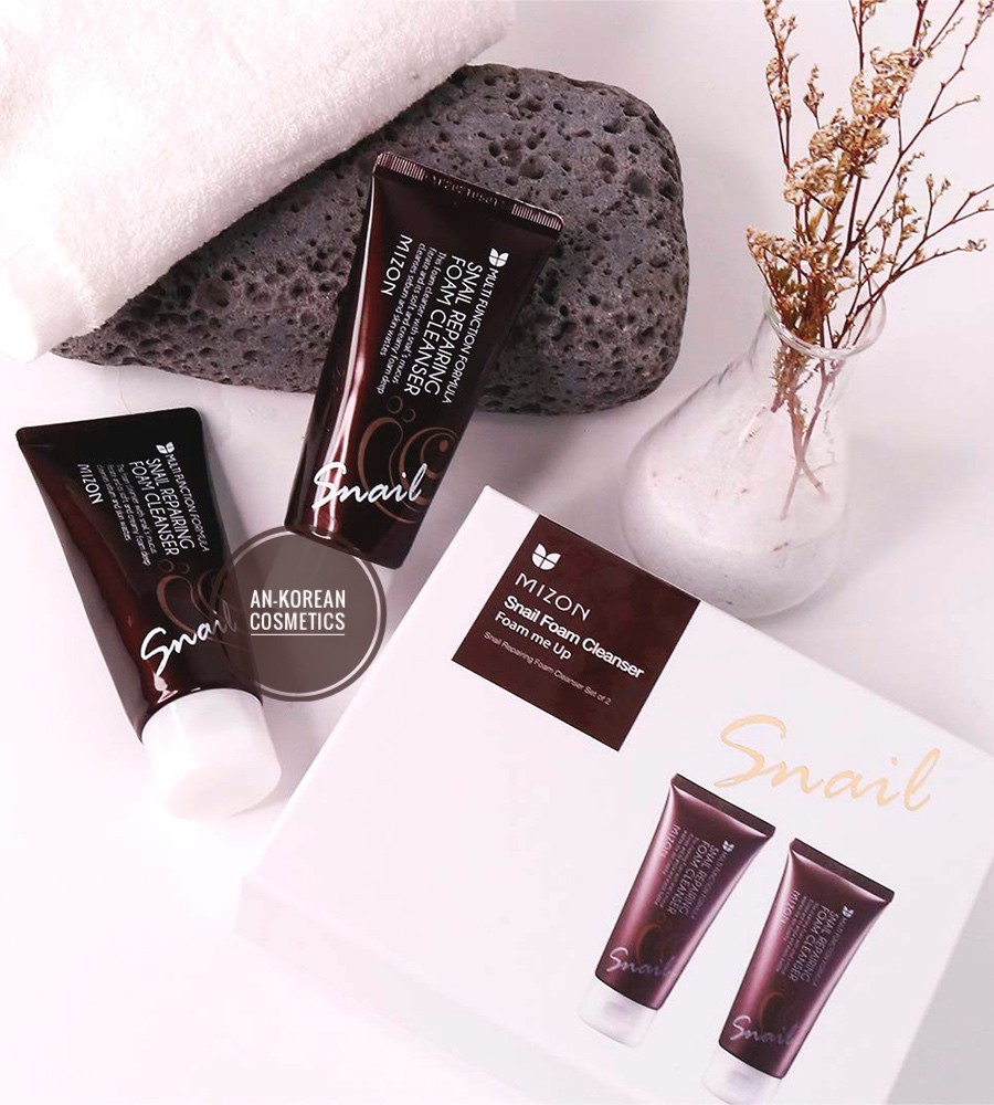 Mizon snail repairing foam cleanser 2