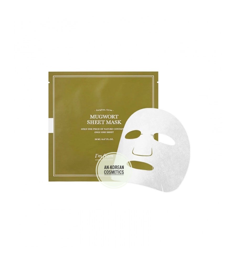 I'm from Mugwort Sheet Mask 1
