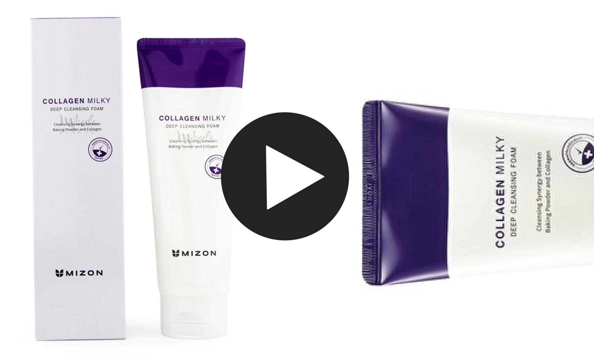 Mizon Collagen Milky Deep Cleansing Foam