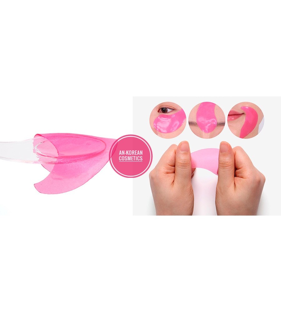 Medi-Peel Hyaluron Rose Peptide9 Ampoule Eye Patch – Пачове с екстракт от роза и пептиди